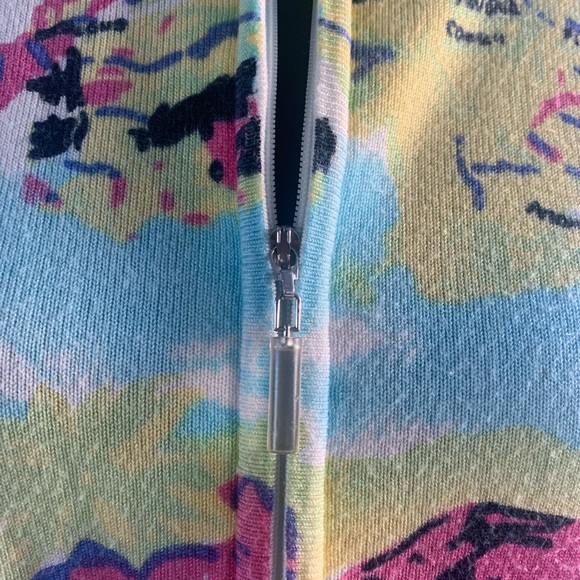 Vintage Tabi print cardigan - Picture 6 of 7